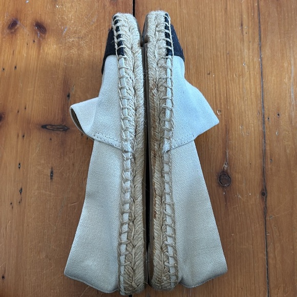 Tory Burch canvas color block espadrilles size 5 - Picture 5 of 8